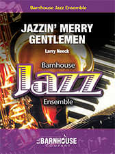 Jazzin' Merry Gentlemen Jazz Ensemble sheet music cover Thumbnail